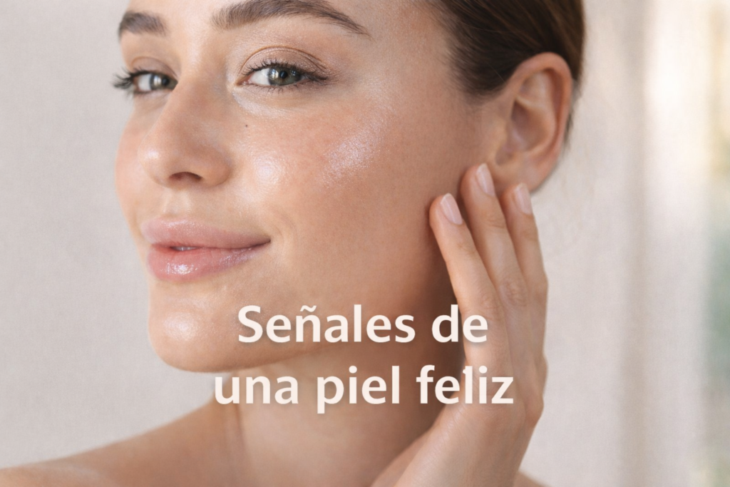 Banner del blog Divaz J&L con 10 señales de que tu rutina de skincare funciona